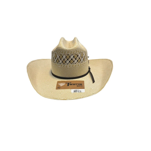 Twister Straw Hat, 20X Shantung - T73893