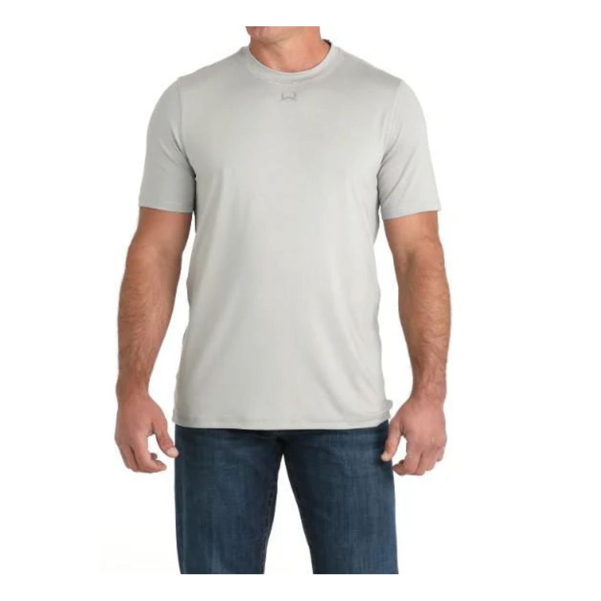 Cinch Men’s Arena Flex Athletic Shirt Grey MTK1730026