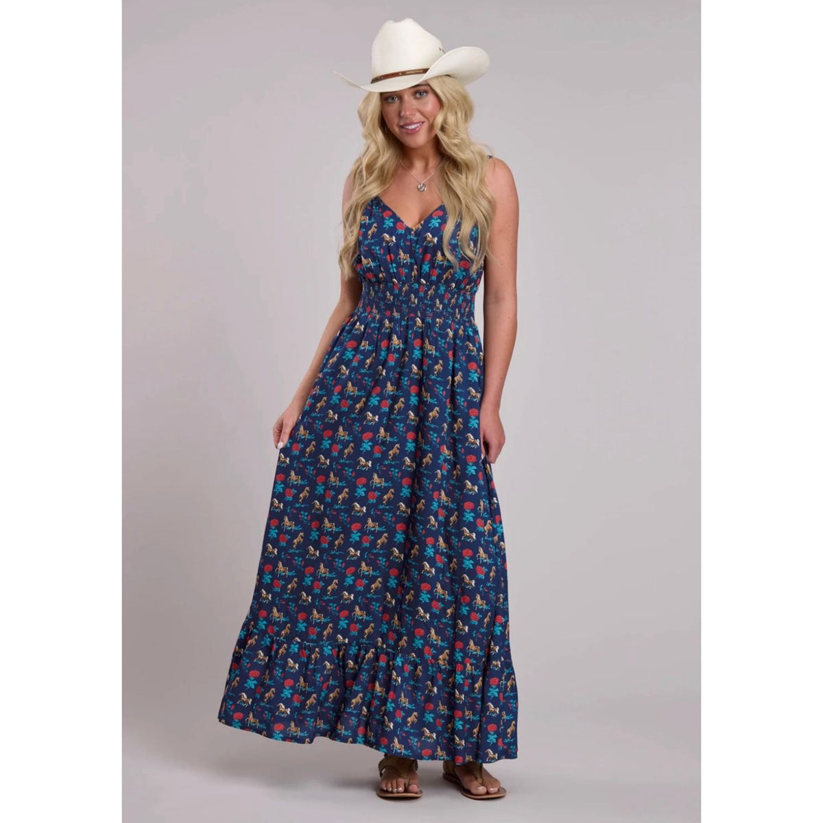 Roper Ladies Rayon, Sleaveless Dress, 03-057-0590-5051