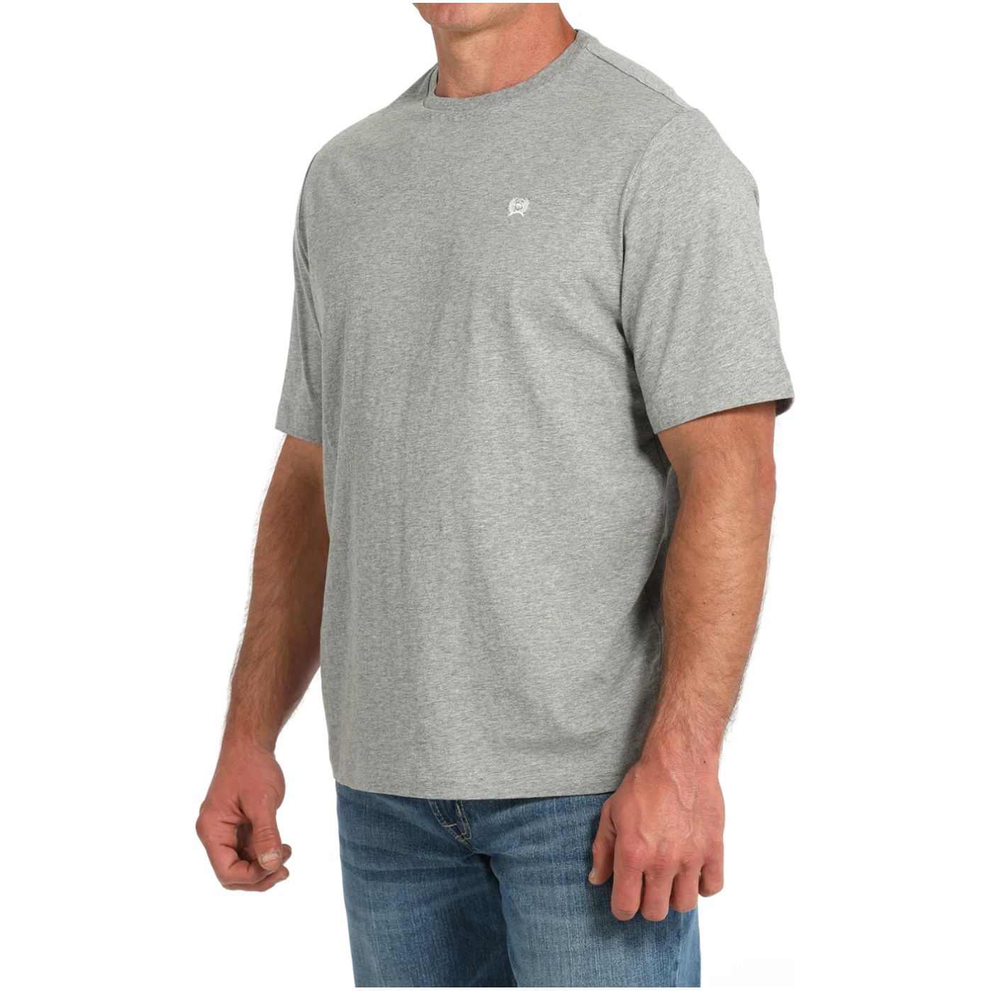 Cinch Men’s T-shirt Heather Black MTK1650002