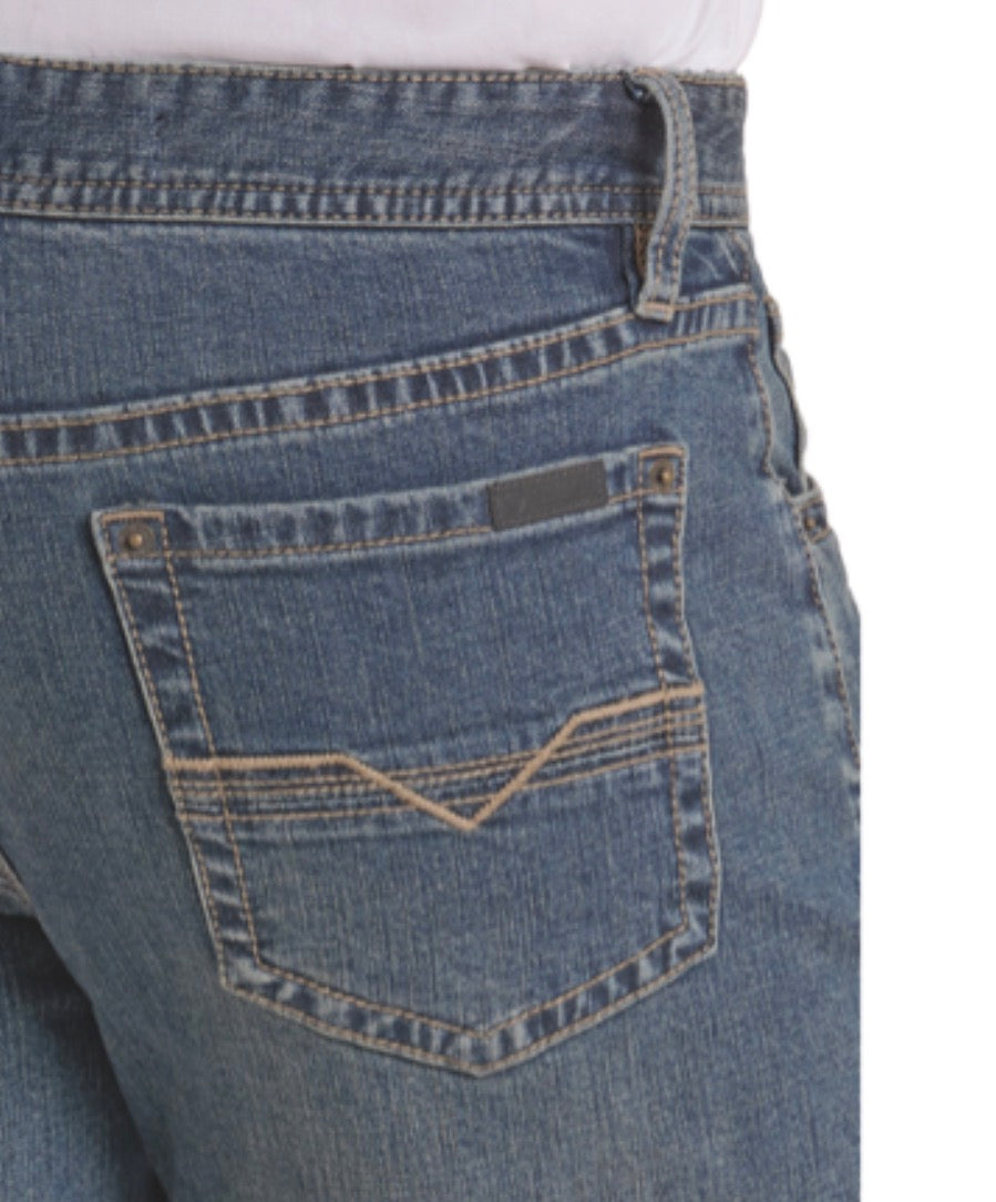 ROCK & ROLL Men’s JEAN, Vintage ‘46- Regular Fit, Medium Vintage, Pistol Straight Boot, VM1PD09877