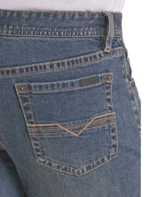 ROCK & ROLL Men’s JEAN, Vintage ‘46- Regular Fit, Medium Vintage, Pistol Straight Boot, VM1PD09877