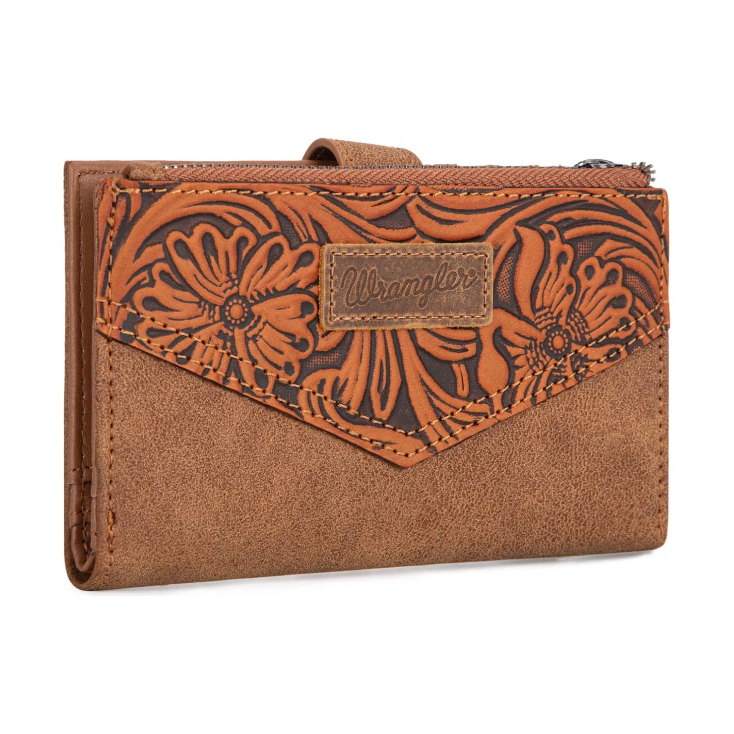Wrangler Wallet - Bifold, Floral Tooled WG162-W0331 Various Colors