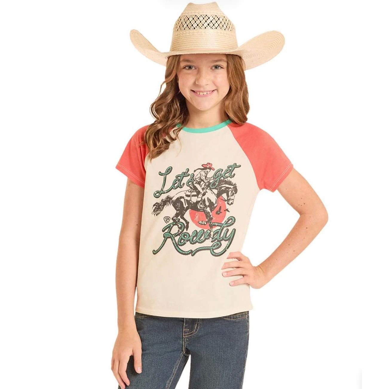Rock & Roll Girls Tee Shirt BG21T09163