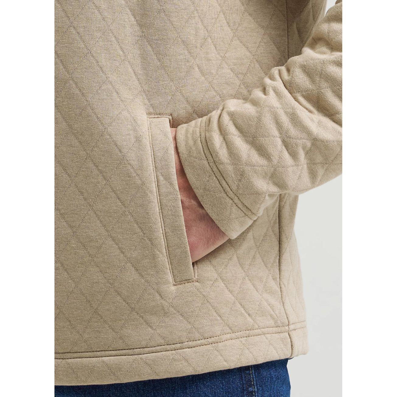 Wrangler MEN'S GEORGE STRAIT QUARTER-ZIP QUILTED PULLOVER 112367930