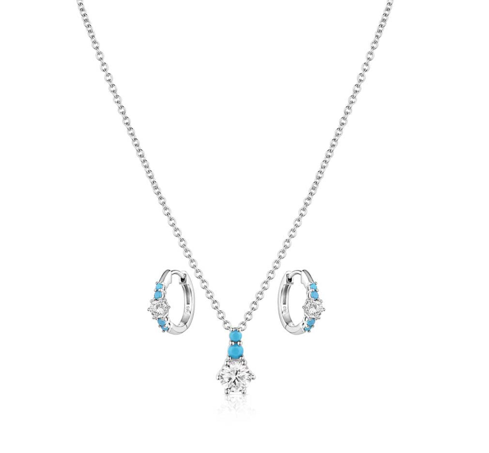 Montana Silversmiths Jewelry Set - Frosty Morning JS6209
