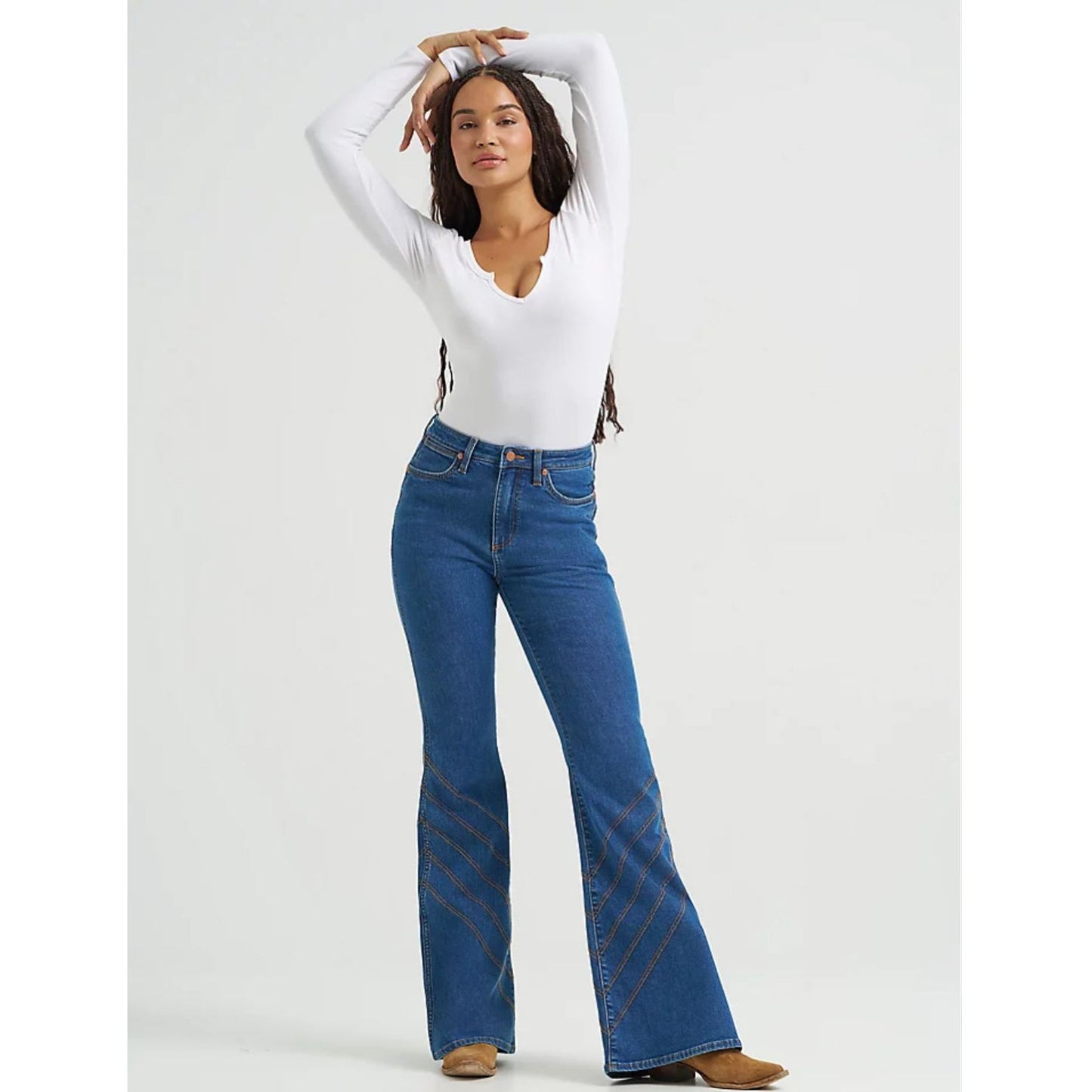 Wrangler Ladies Jean - Flare 112369387