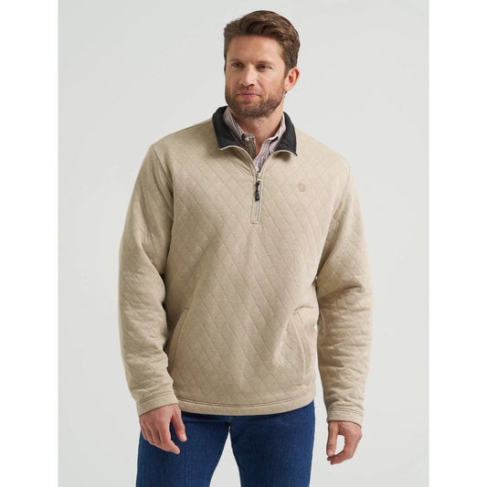 Wrangler MEN'S GEORGE STRAIT QUARTER-ZIP QUILTED PULLOVER 112367930