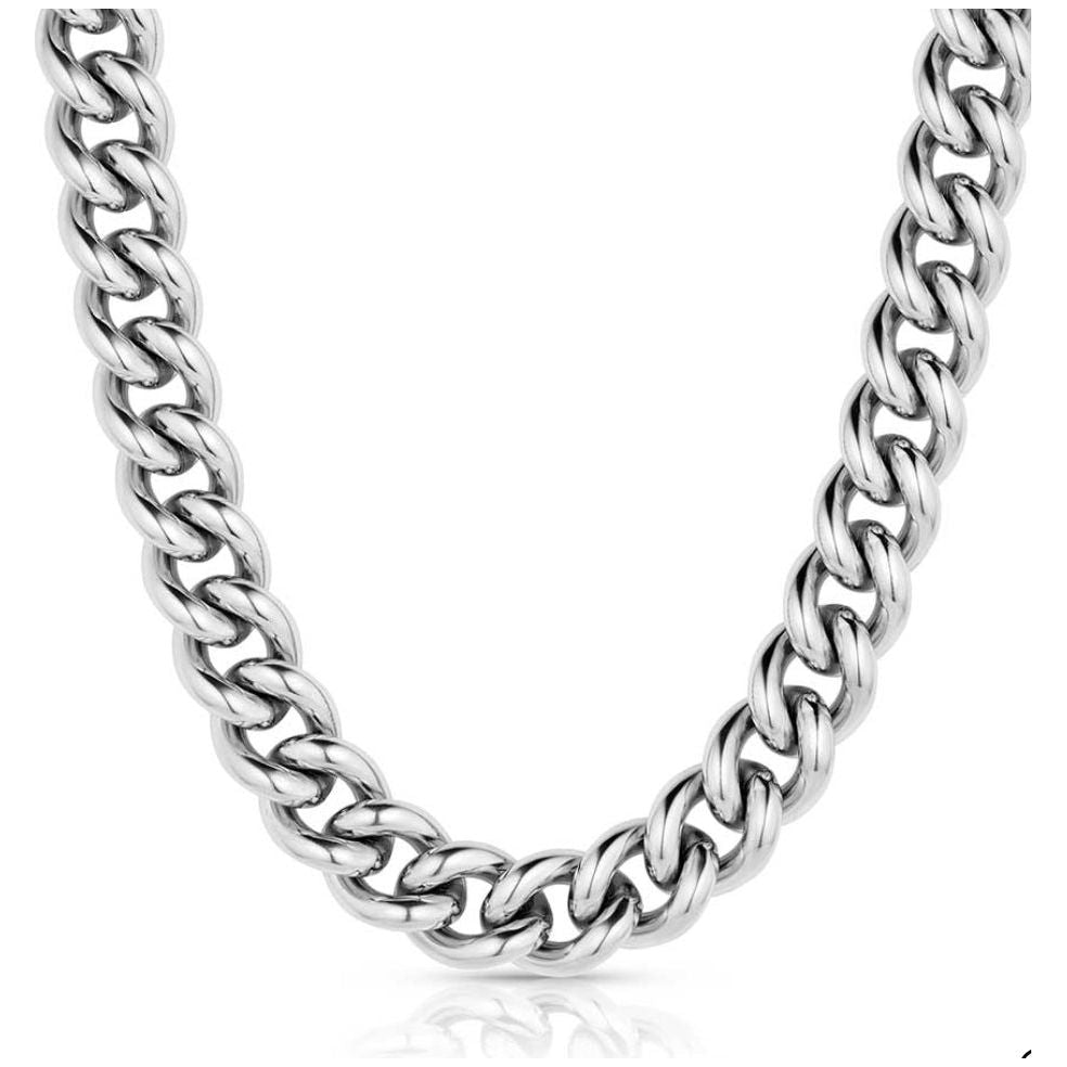 Montana Silversmiths Medium Cuban Link Chain NC6164