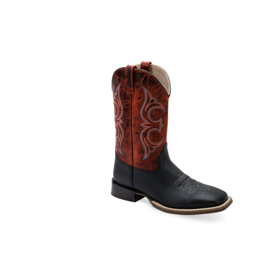 Old West Men’s Western Boot, Square Toe, BSM1907