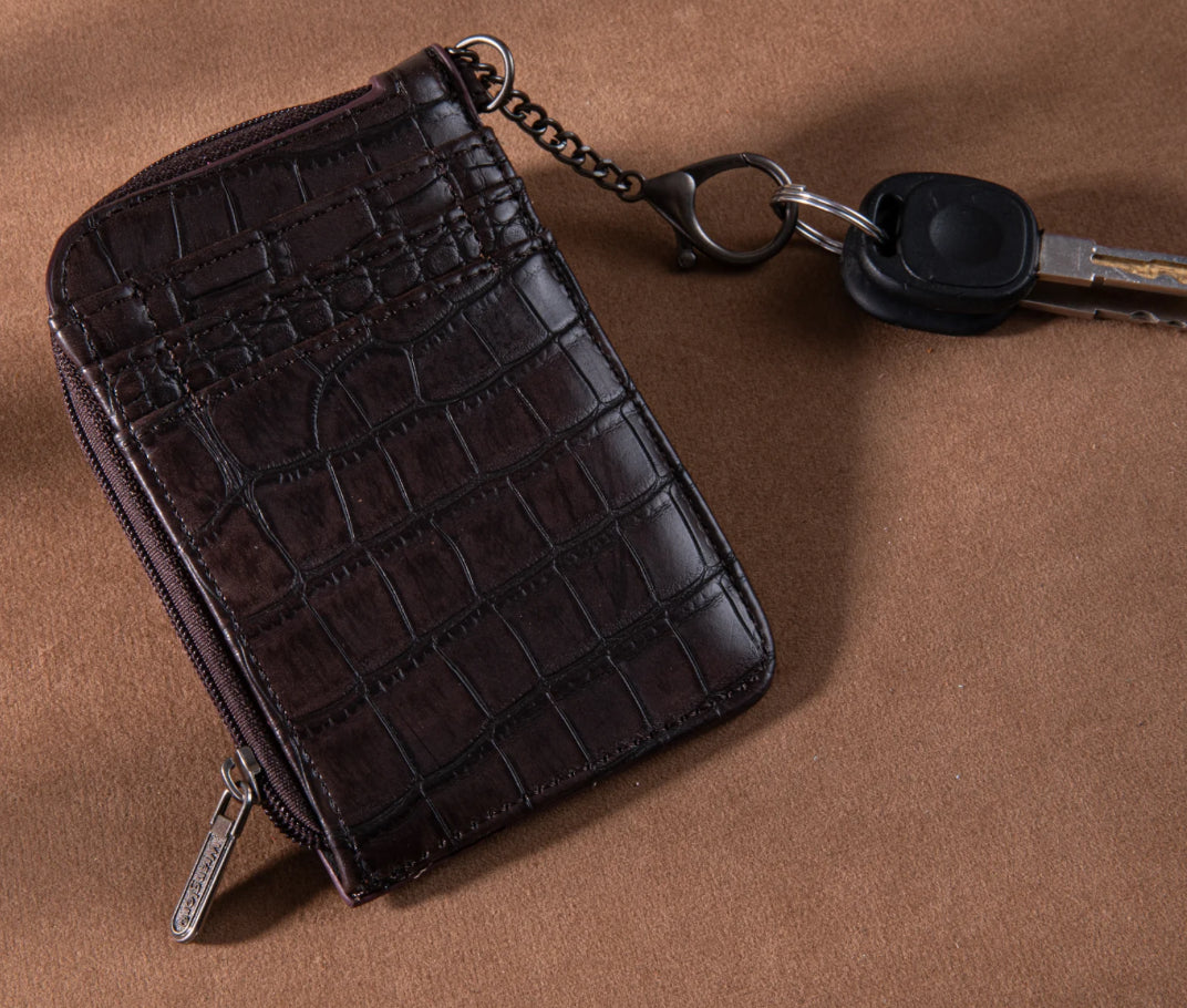 Wrangler Wallet, Alligator Print Card Holder - WG102-W005CF