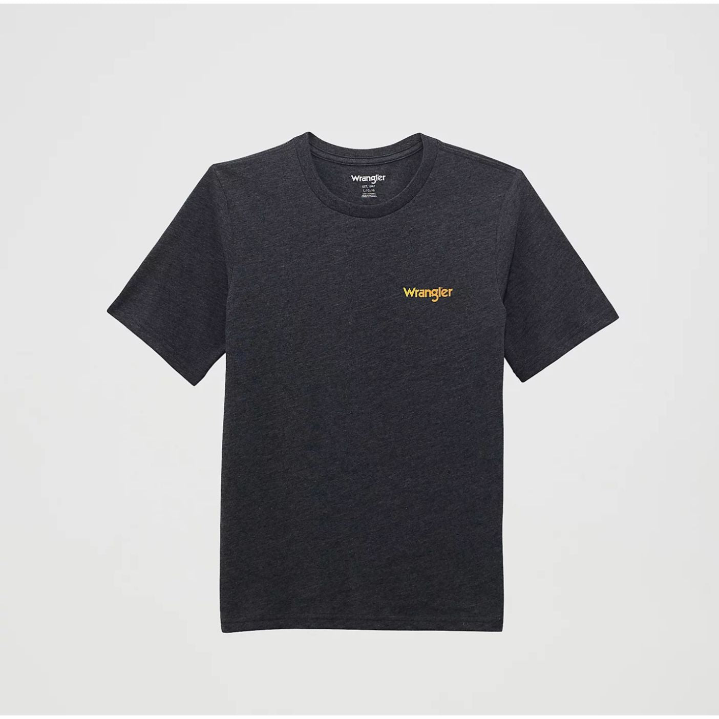 WRANGLER BOY'S T-SHIRT- Heather Black 112368746