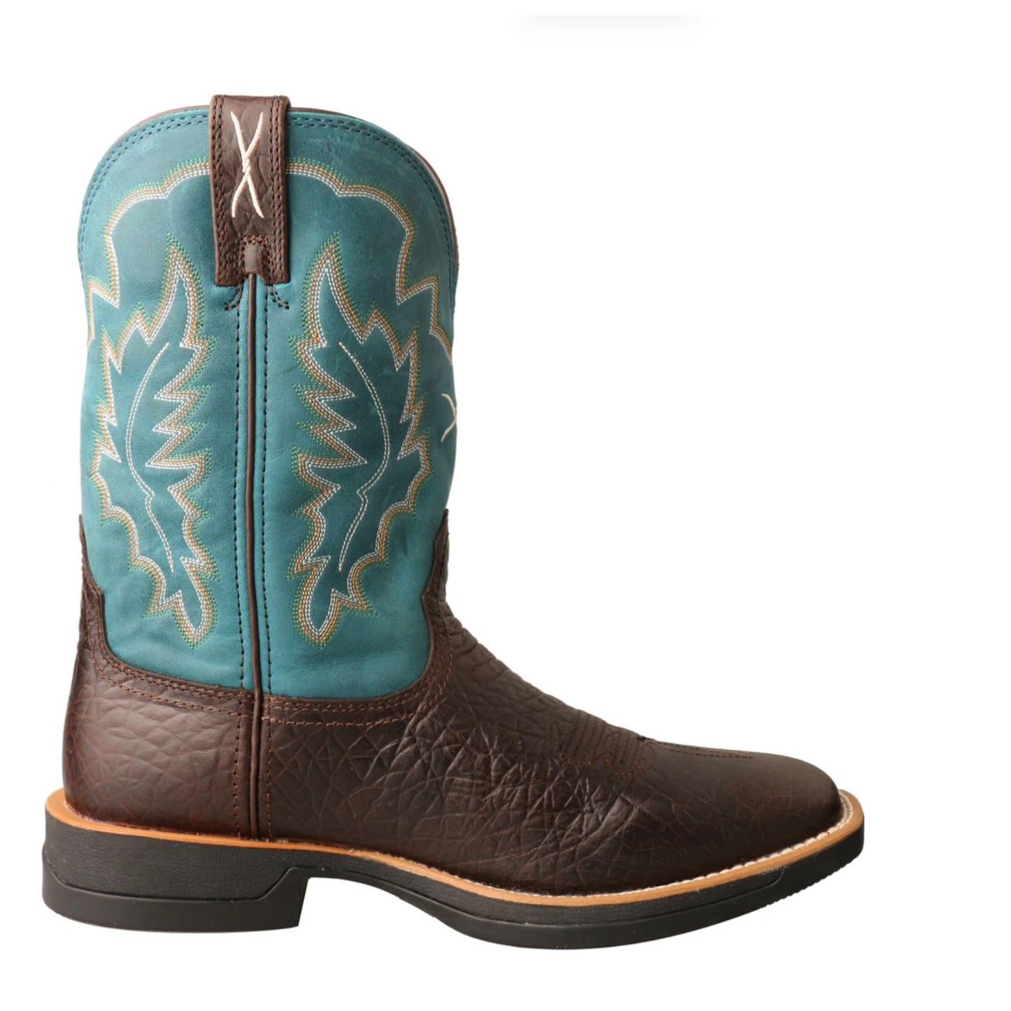 Twisted X Men’s, Western Ruff Stock Boot, Square Toe, MXW0002