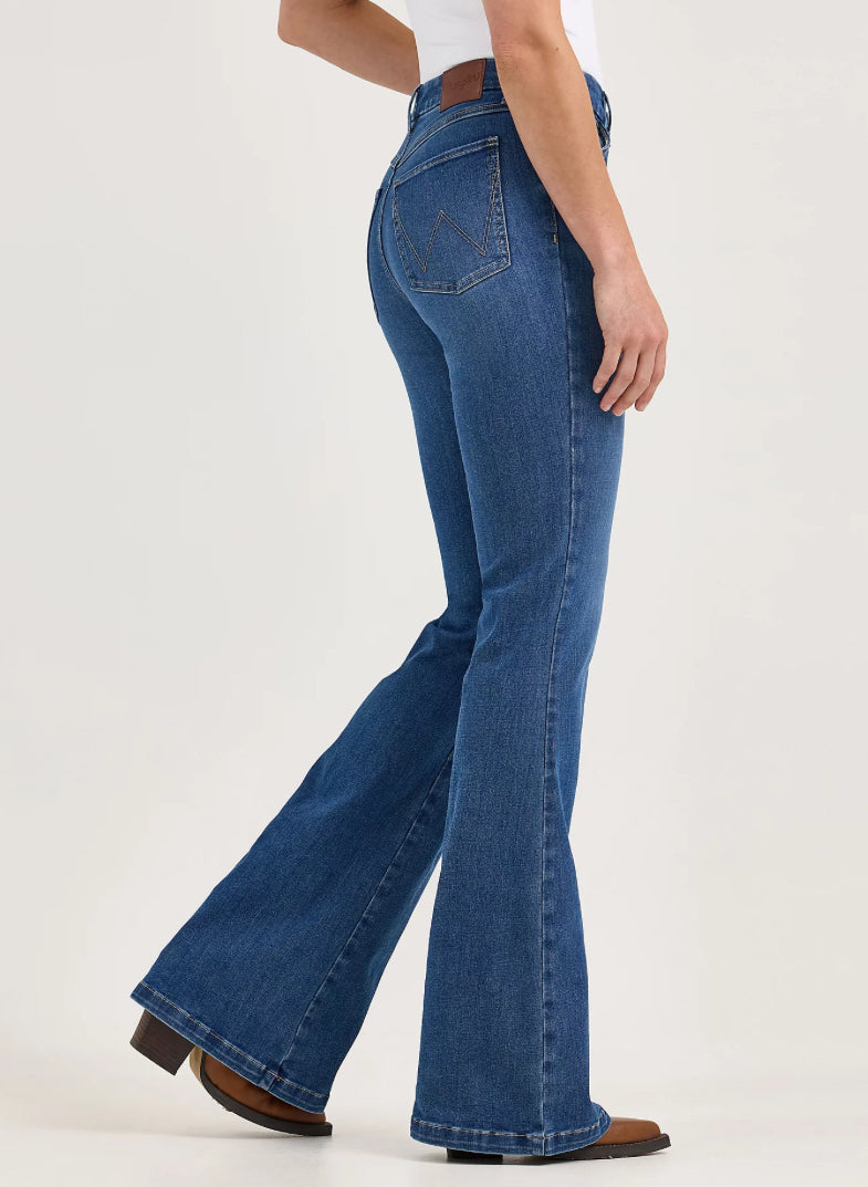 Wrangler Ladies Jean, Bespoke, Flare 112367573