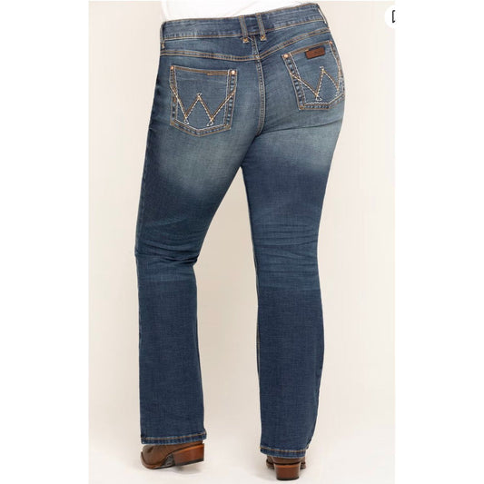 Wrangler Ladies Jean | Retro, Mae, Mid Rise, Boot Cut 1009PWZMS- PLUS