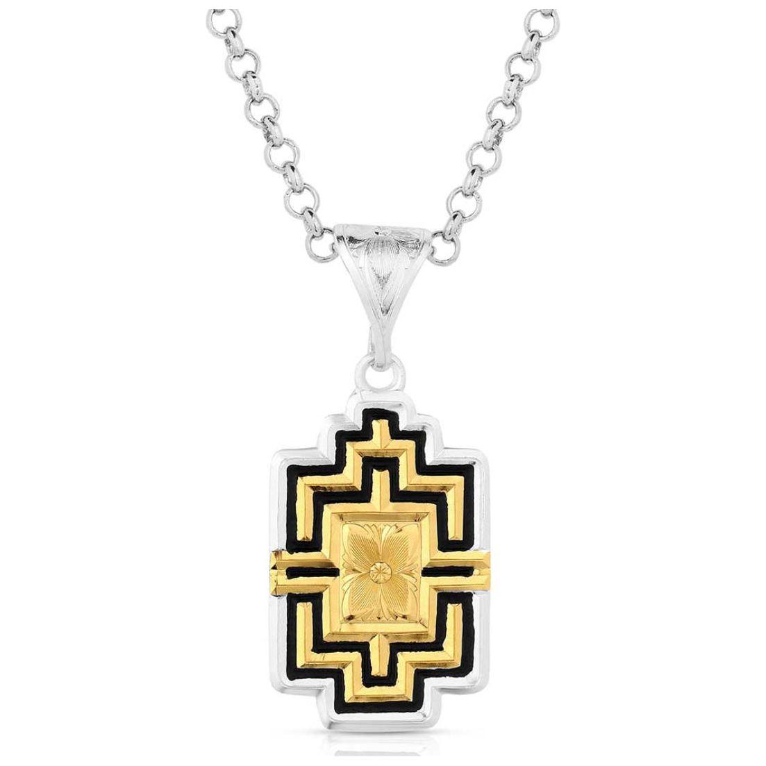 Montana Silversmiths Necklace - Rise Above Geometric Southwest NC5986