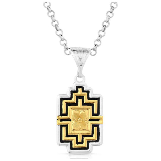 Montana Silversmiths Necklace - Rise Above Geometric Southwest NC5986