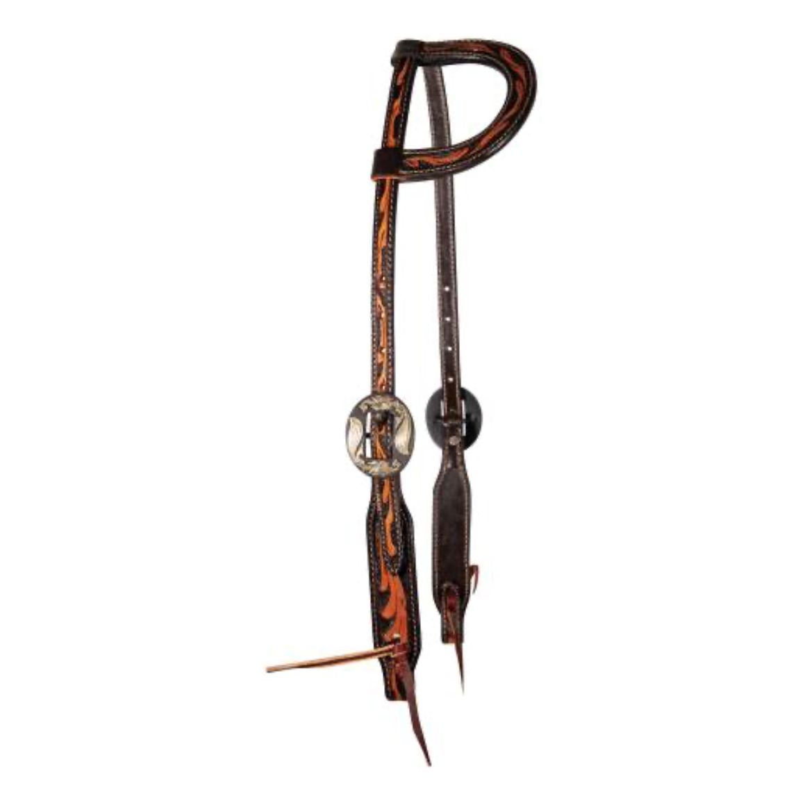 Professionals Choice FLORAL ONE-EAR HEADSTALL 3P1023-M3