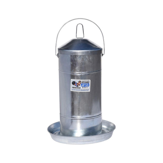 Tuff Stuff American Chicken Galvanized Feeder 44 lbs