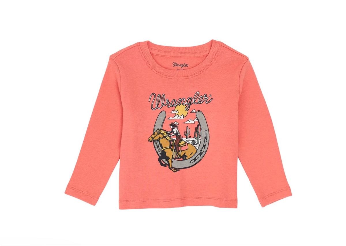Wrangler Baby Girls' Crewneck Sweatshirt 112367543