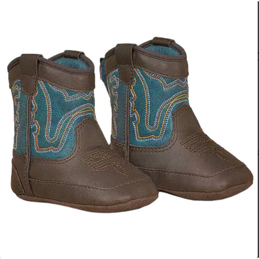 Twister Baby Buckers, Infant Baby Soft Cowboy Boot, “Open Range” 4422002