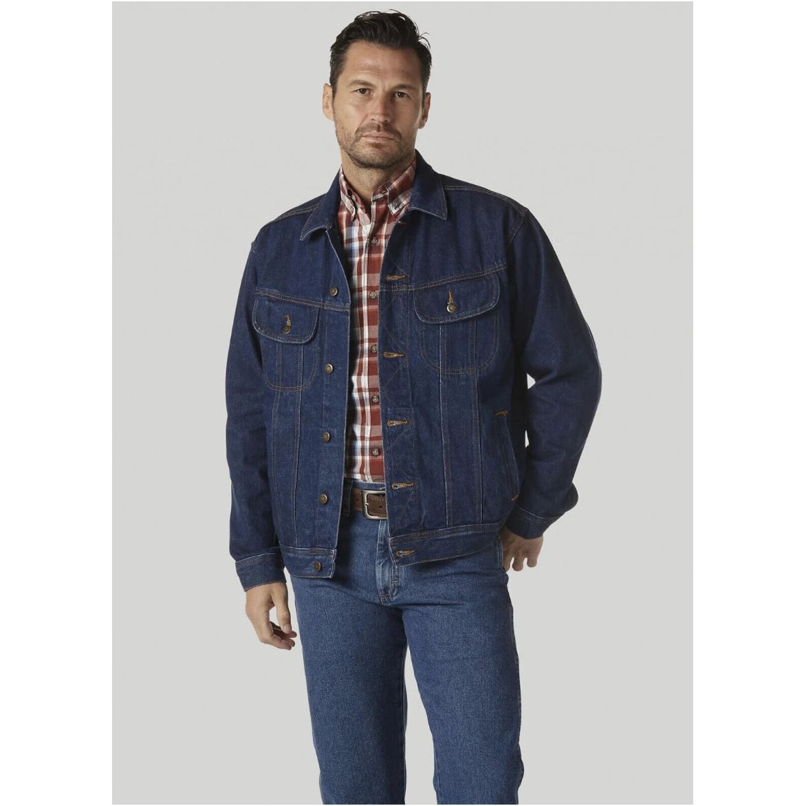 MEN'S WRANGLER MEN’S WESTERN DENIM JACKET 10RJK30AN