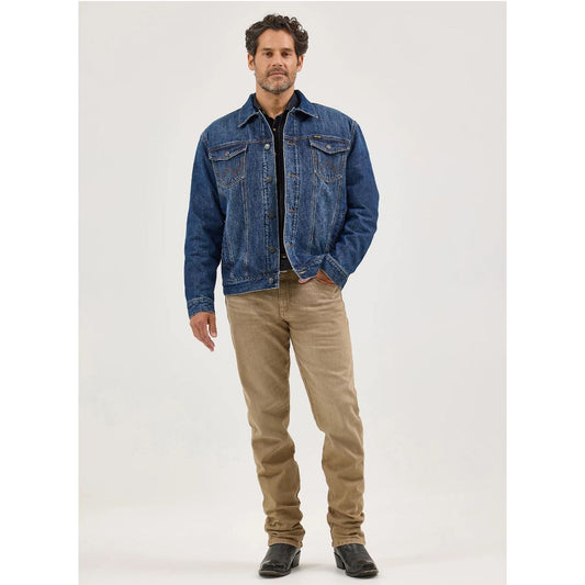 WRANGLER MEN’S Retro Jean Jacket, Sherpa lined 112368307
