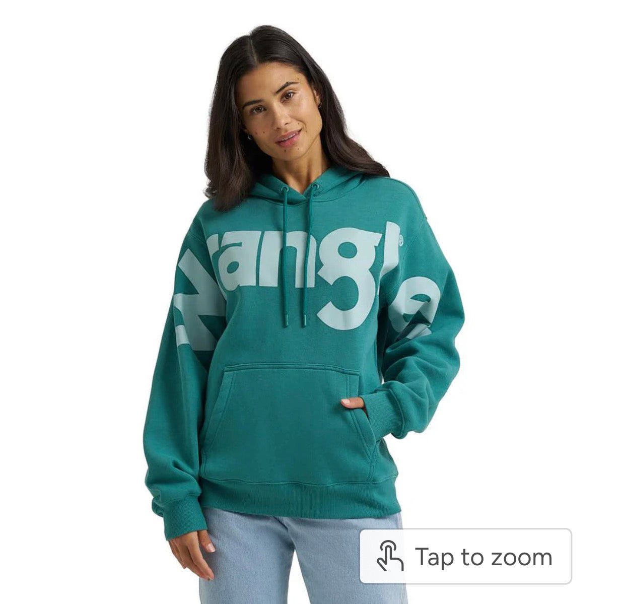Wrangler Women's Teal Hoodie 112382680
