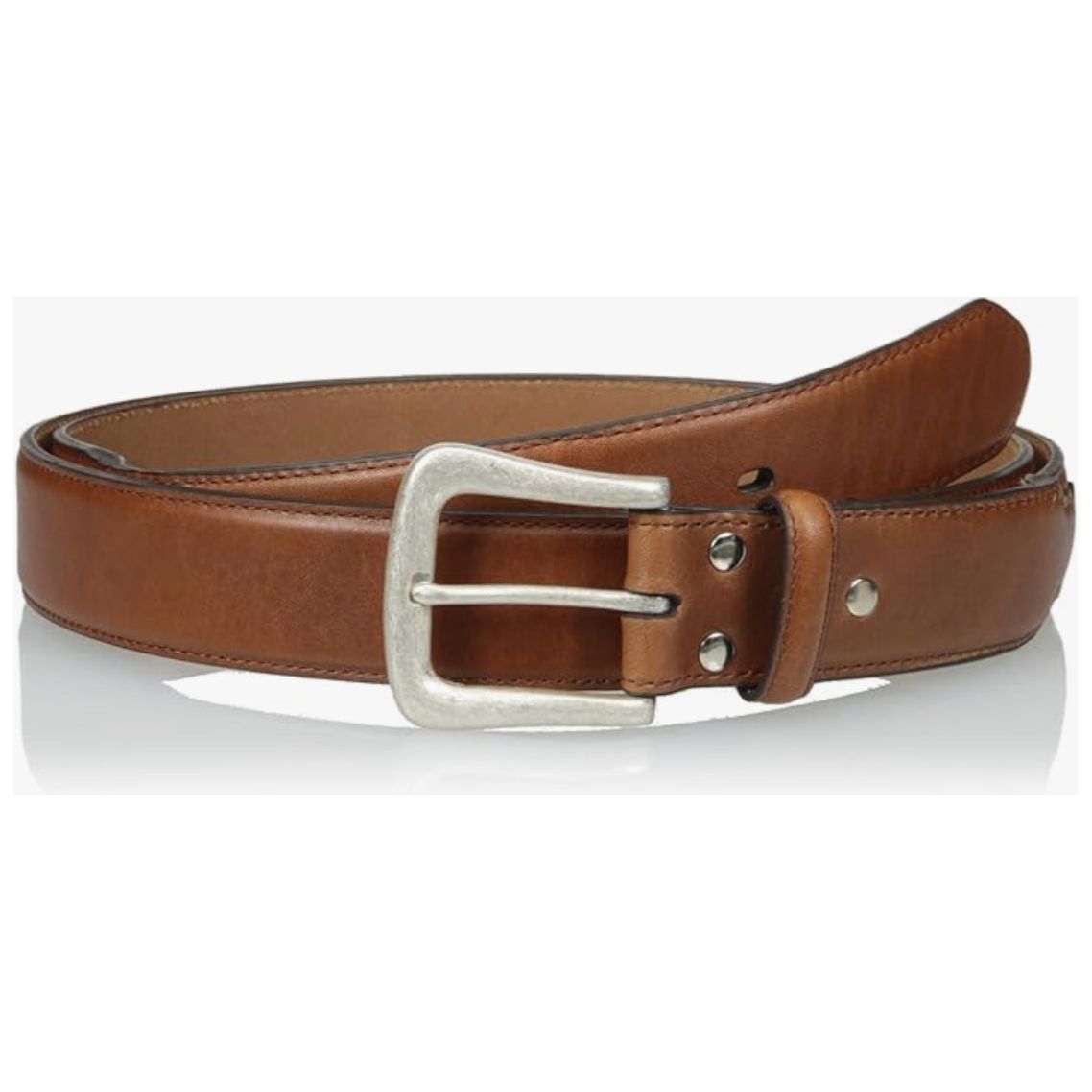 Nocona Men’s Belt, Brown Point Billet Leather- N2450402