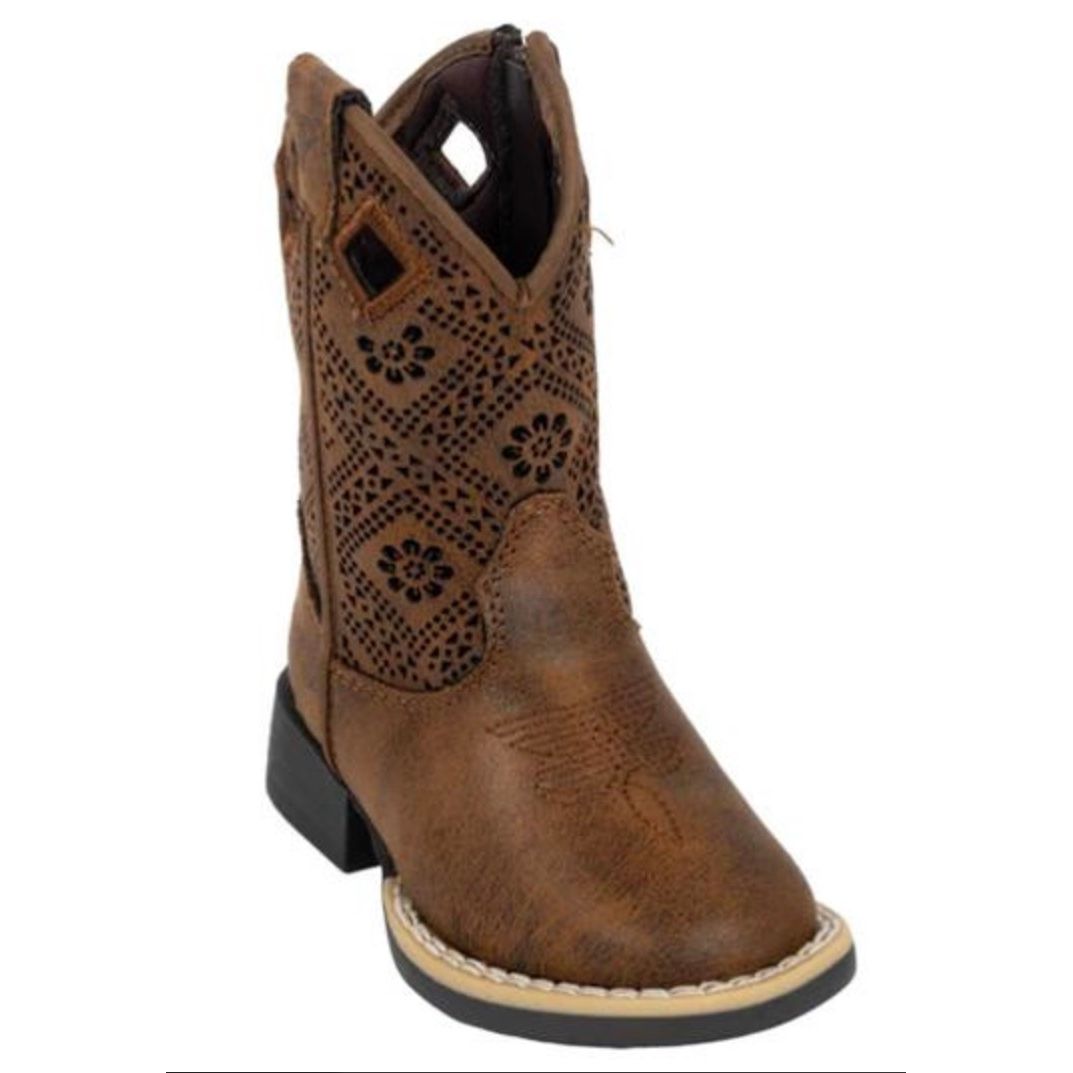 Twister Toddler & Youth Western Boot, Square Toe, 446009602