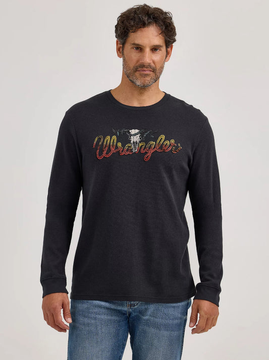 Wrangler Men’s Long Sleeve Thermal Waffle Shirt 112365705