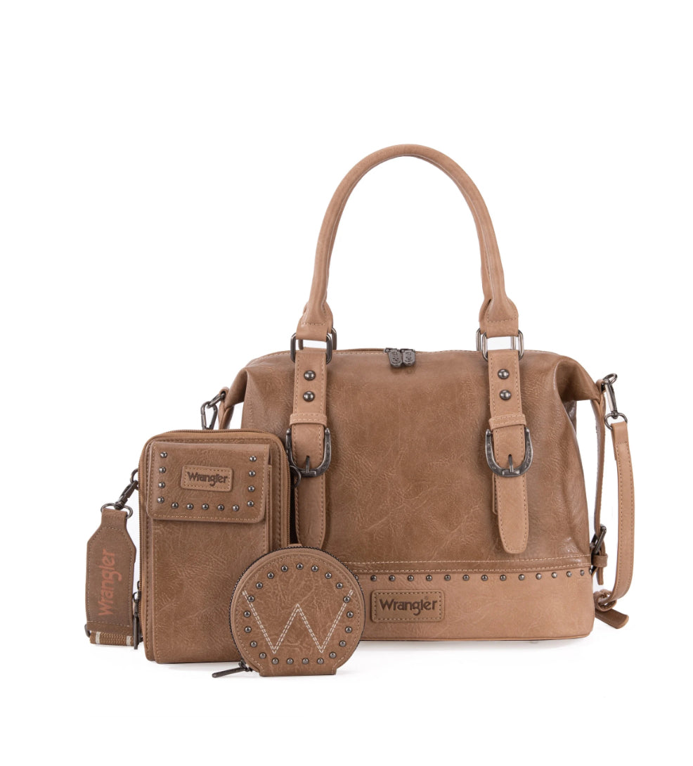 Wrangler 3Pcs Doctor Bag Sets Ladies Purse -WG48S-S5110KH