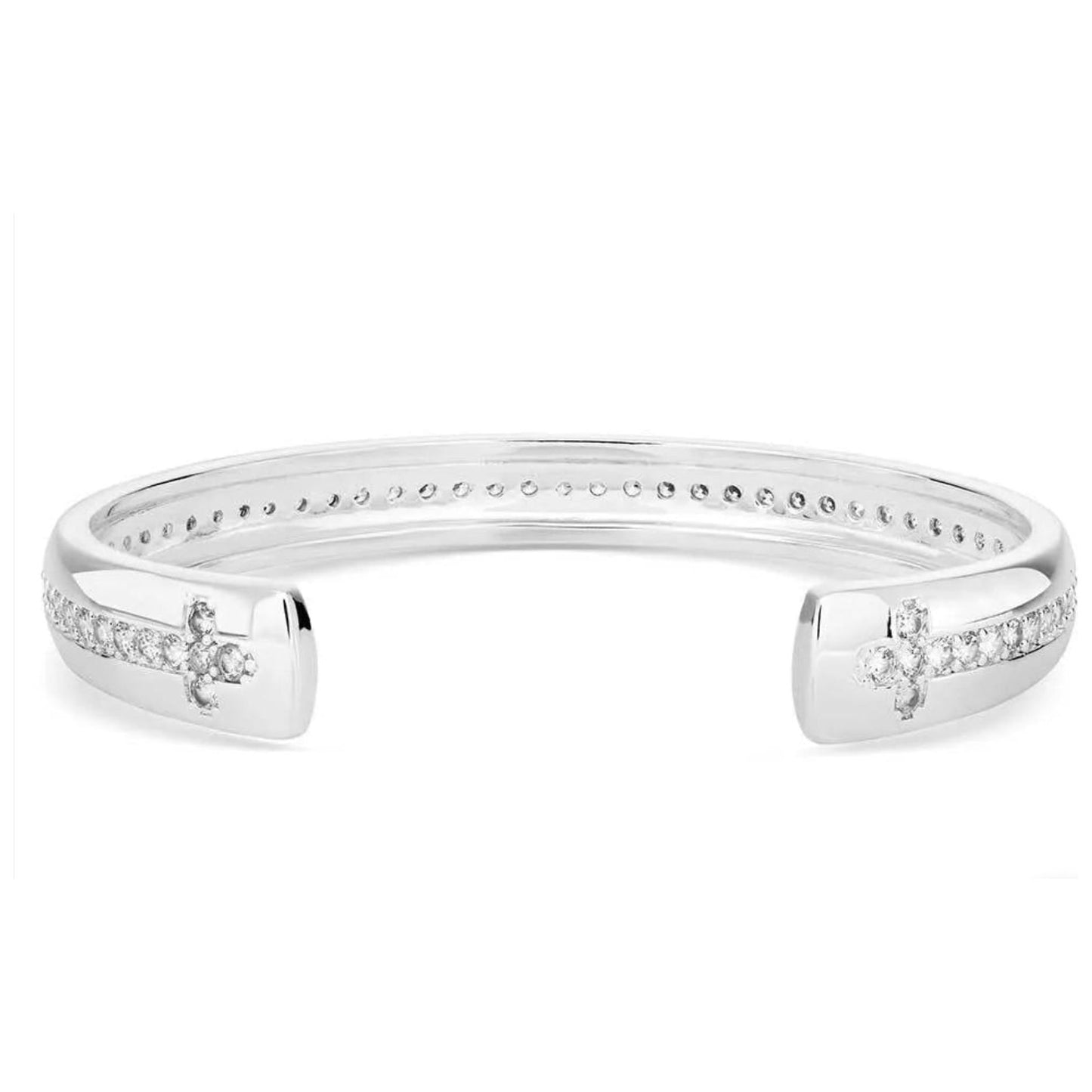 Montana Silversmiths - Bracelet - Crosses & Crystals BC6207