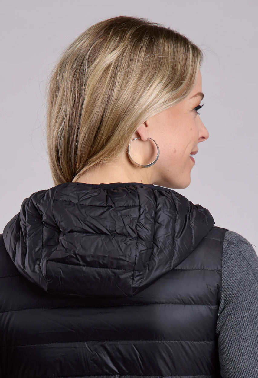 Roper Ladies Down Vest, Black 03-098-0685-6212