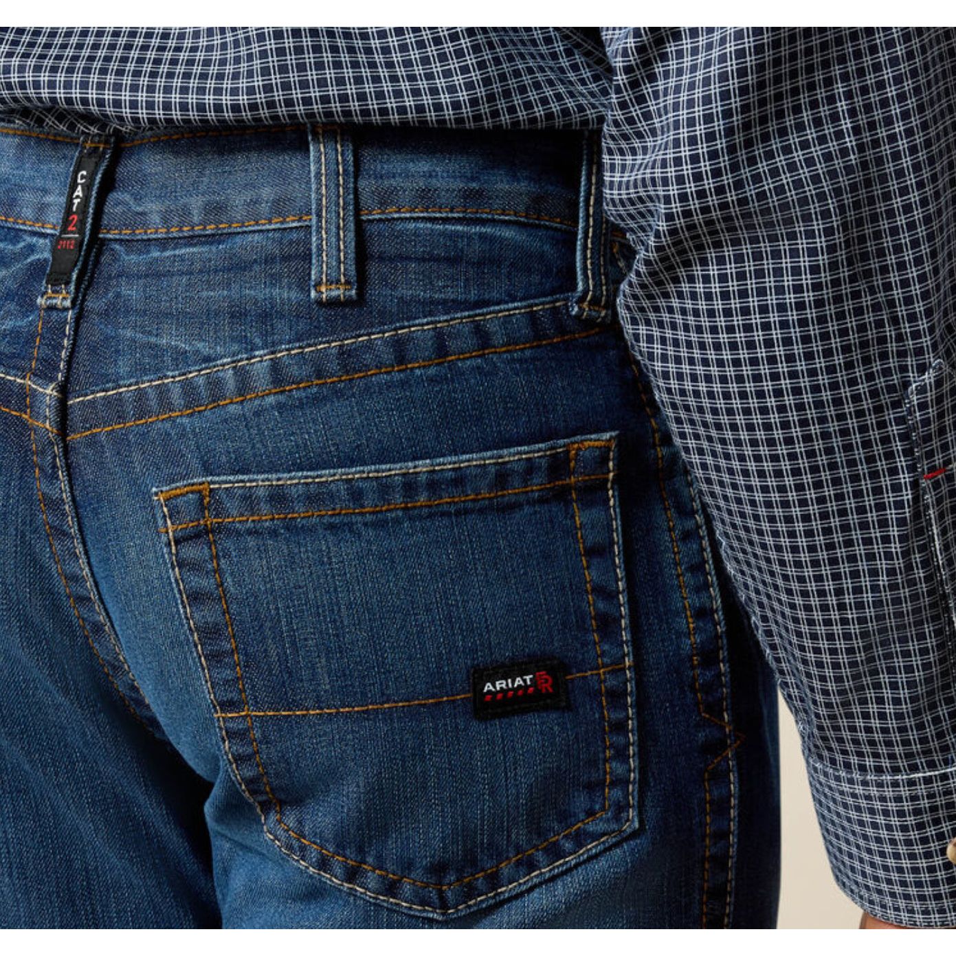MIXED JEANS 10020812 | Mens Ariat M4 Flame Resistant Relaxed Basic Boot Cut