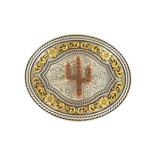 Nocona Buckle - Cactus, Oval, 37701