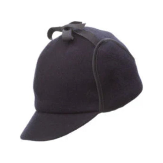 CROWNCAP Wool Tie-Up Cap black/ Grey 1-169