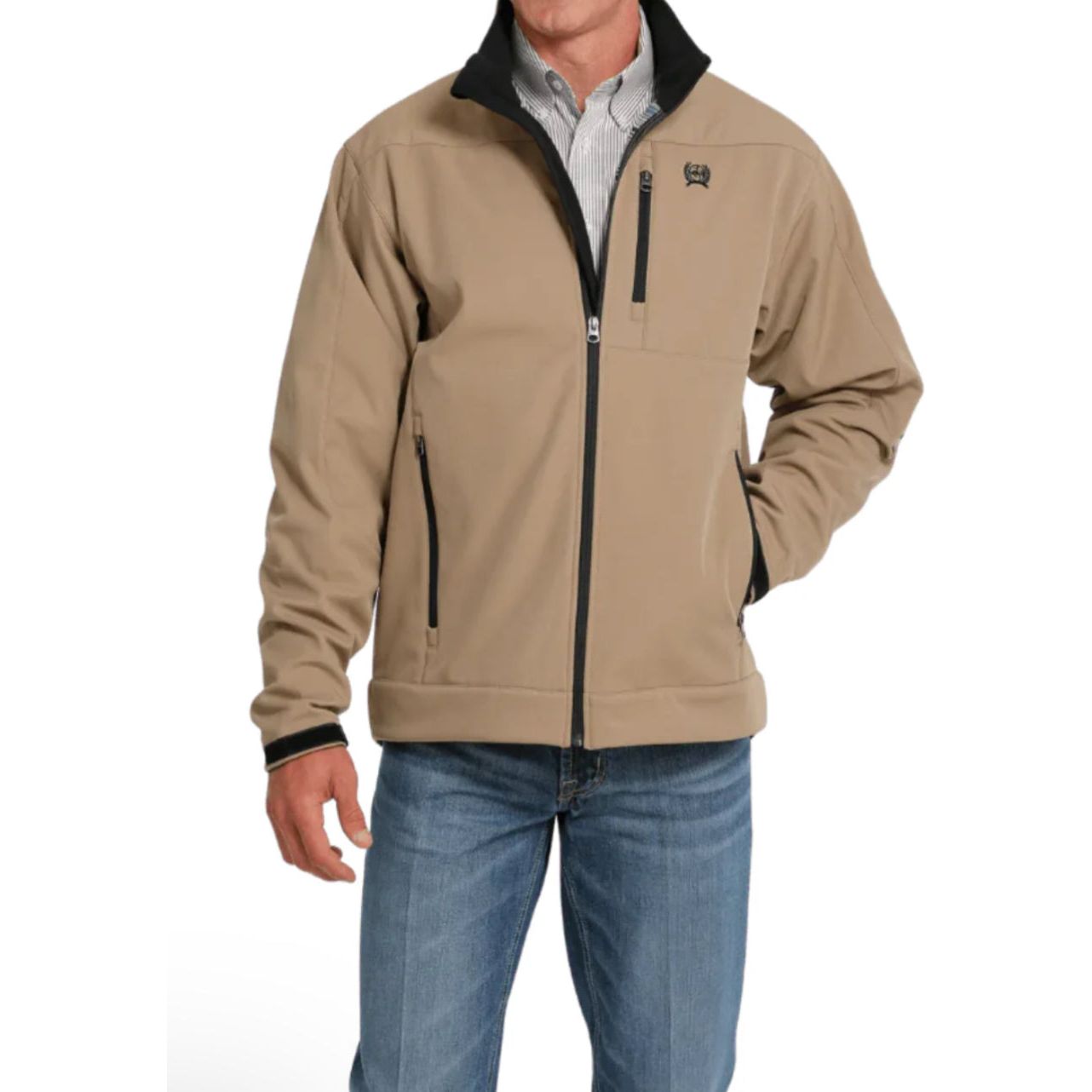 Cinch Men's Jacket - Brown Bonded MWJ156708X