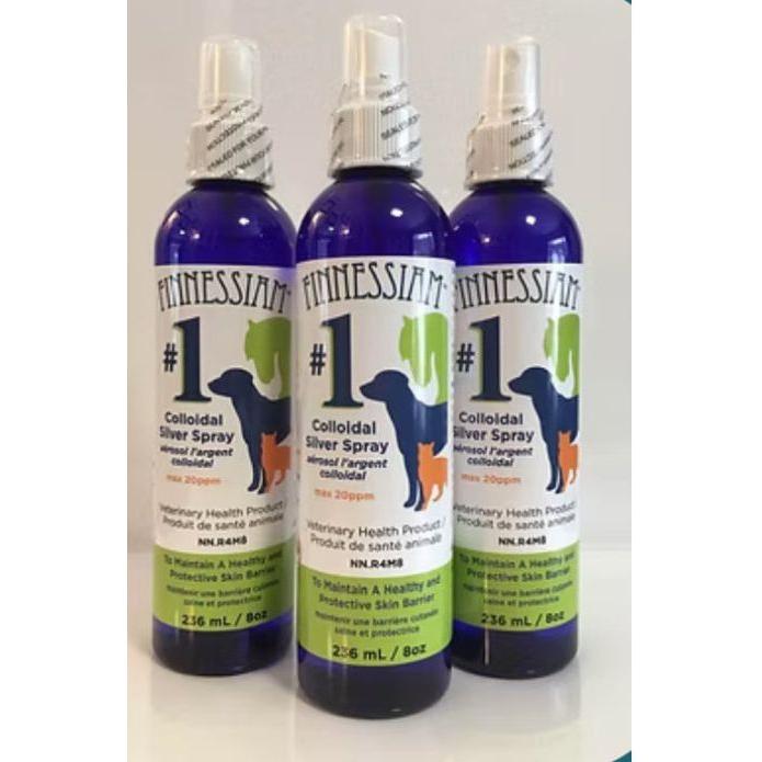 Colloidal Silver Spray 236mL, 20 ppm, by Finnessiam