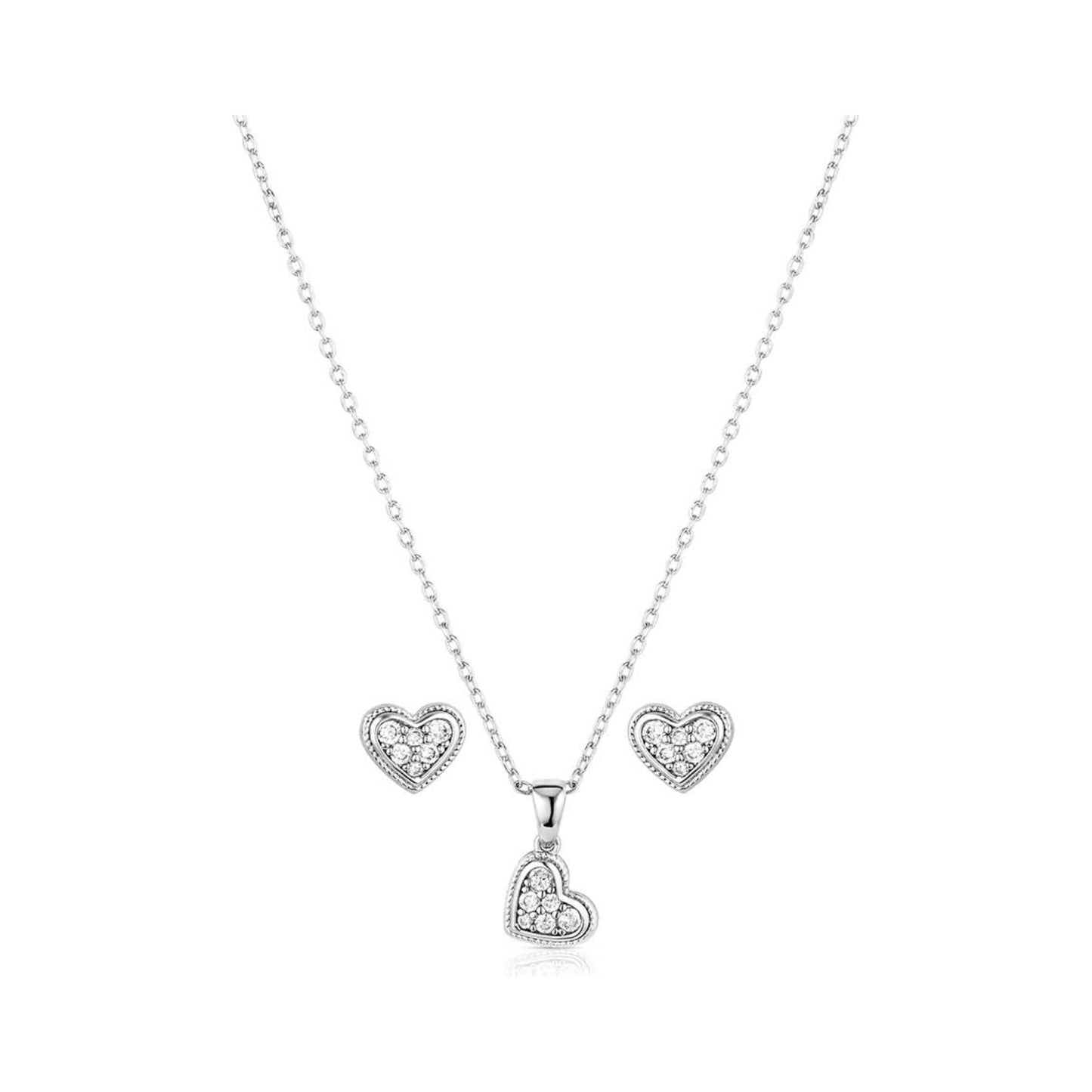 Montana Silversmiths Jewelry Set - Moonlit Love JS6230
