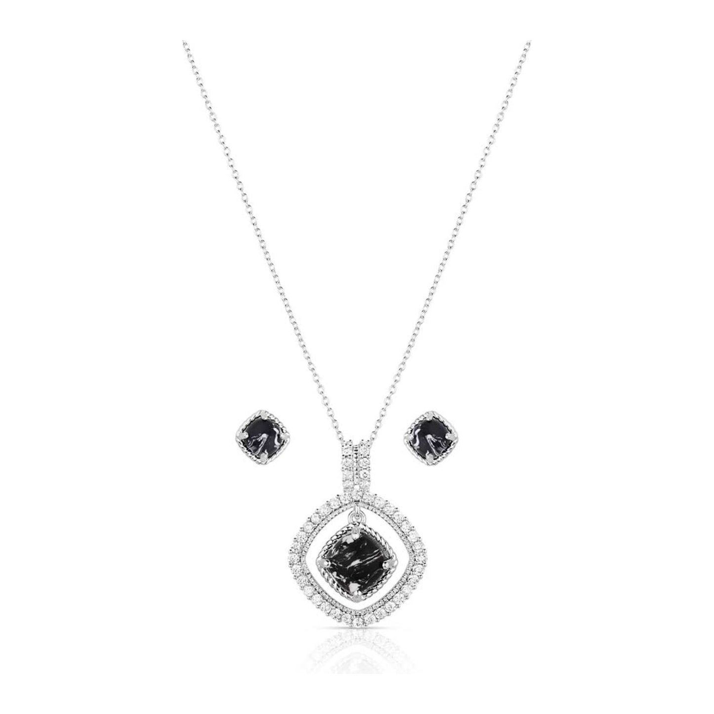 Montana Silversmiths Jewelry Set - High Roller JS6224