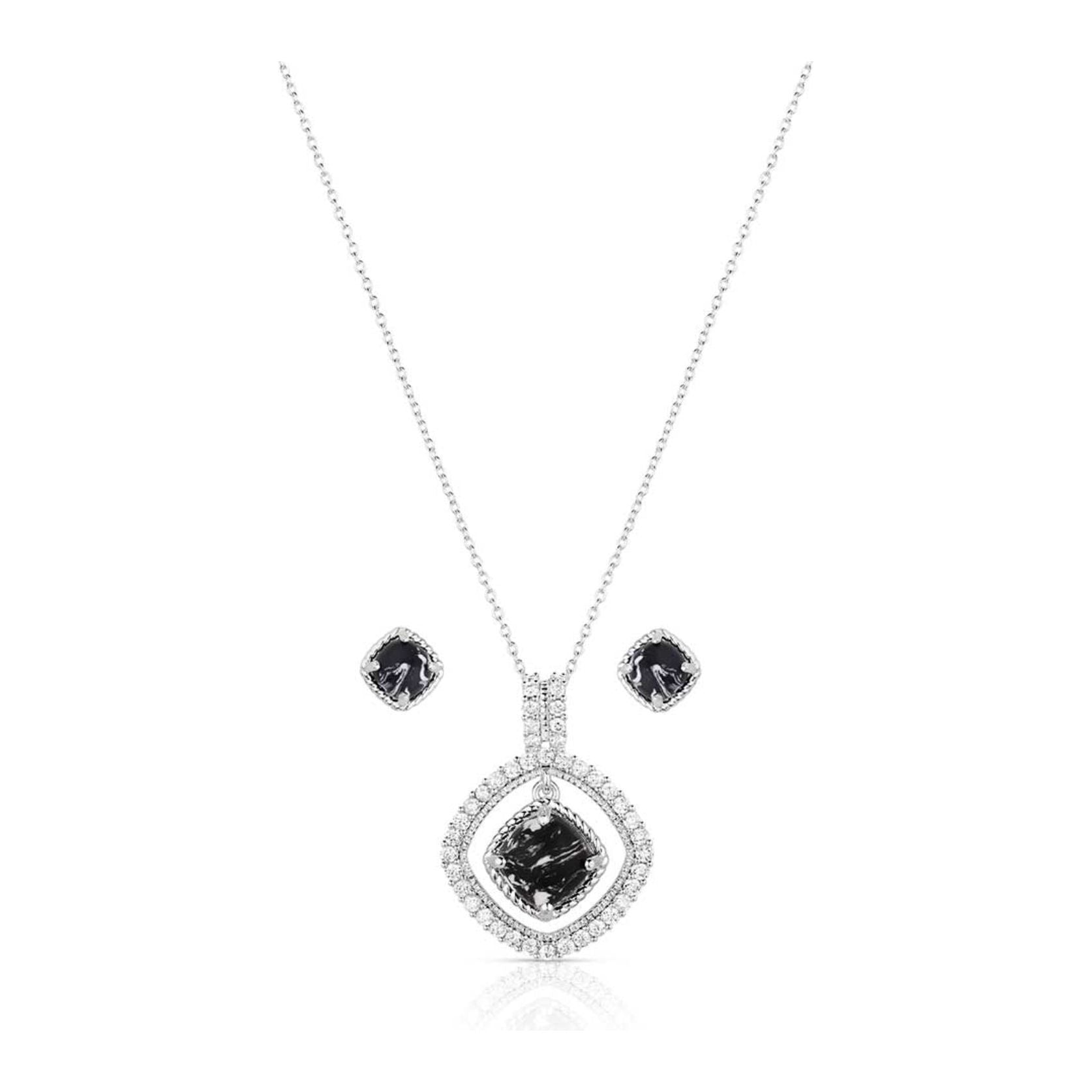 Montana Silversmiths Jewelry Set - High Roller JS6224