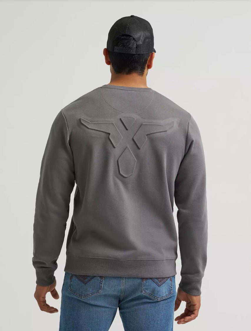 Wrangler Men’s Hoodie, Grey, 112383962