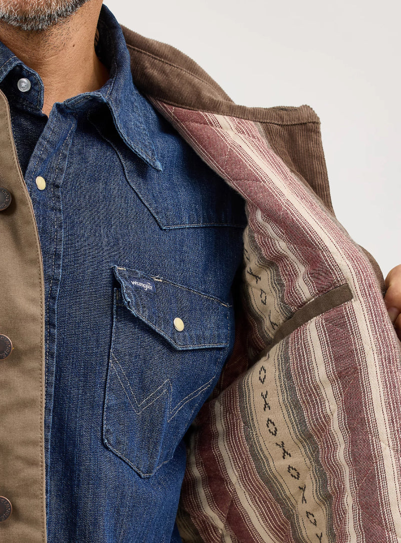 WRANGLER Men’s Canvas Lined Barn Jacket 112367636