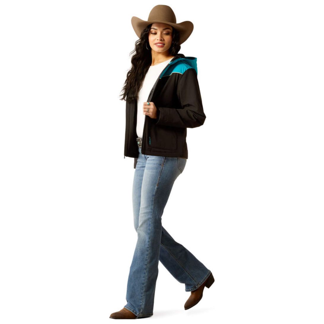 Ariat Womens Jacket, Pioneer Stretchshell 10052115
