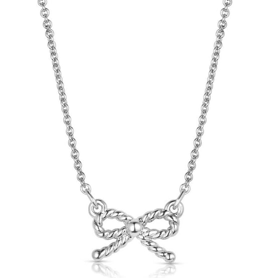 Montana Silversmiths Necklace - Cowgirls Bow NC6295