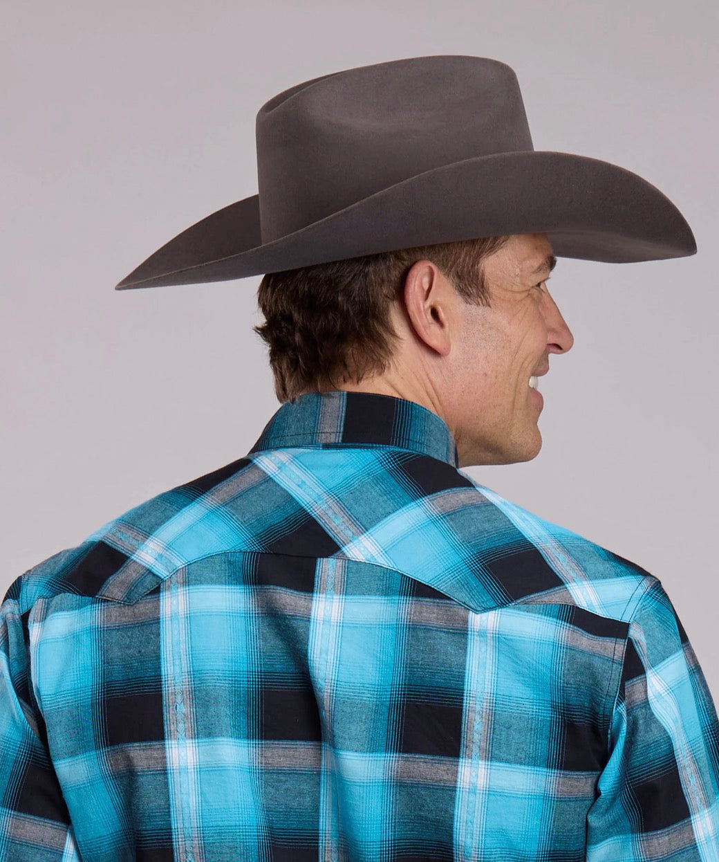 Roper Men’s Snap Shirt, Blue, Snap 03-001-0062-0483