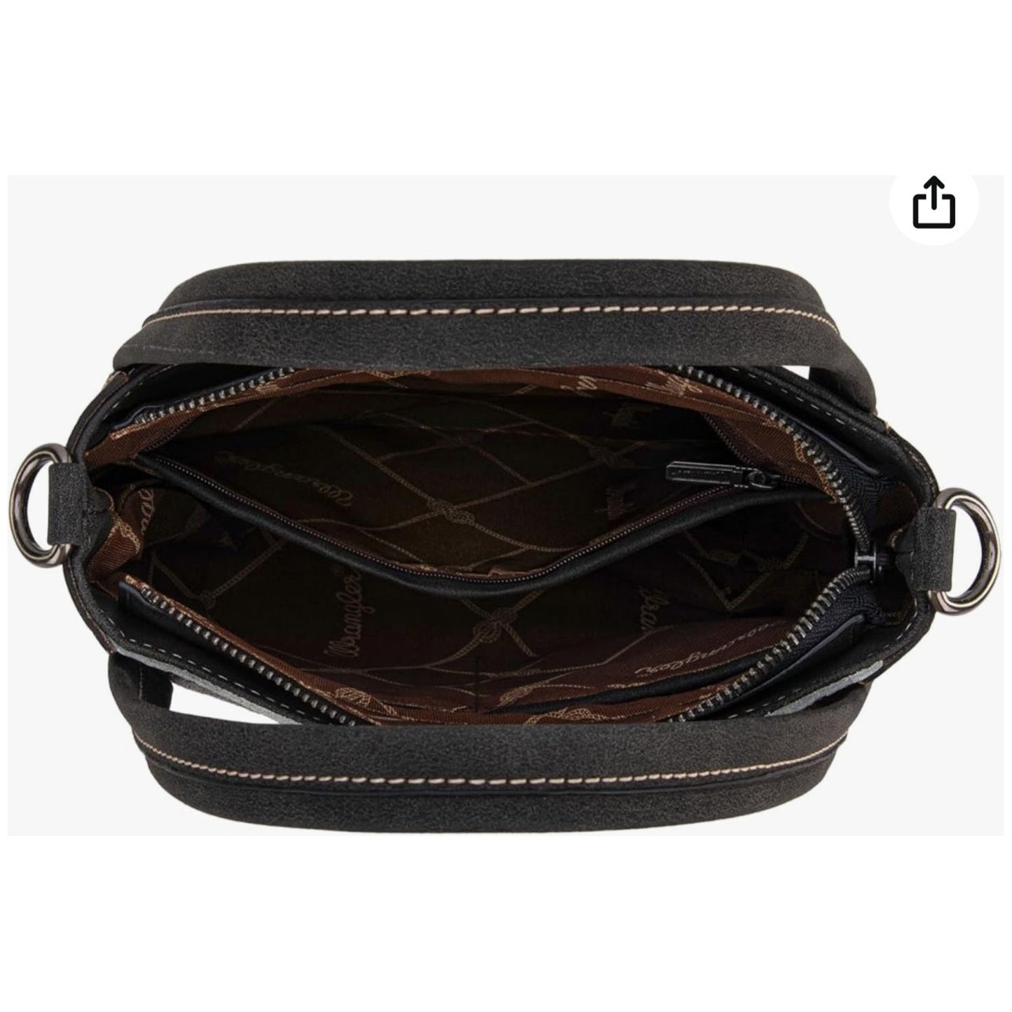 Wrangler Genuine Hair-On Cowhide Tote/Crossbody WG169-2022