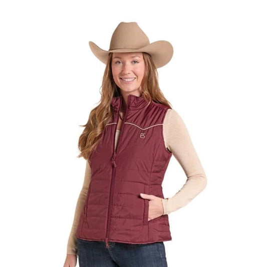 Panhandler Slim Burgundy Vest Reversable DW98C09311