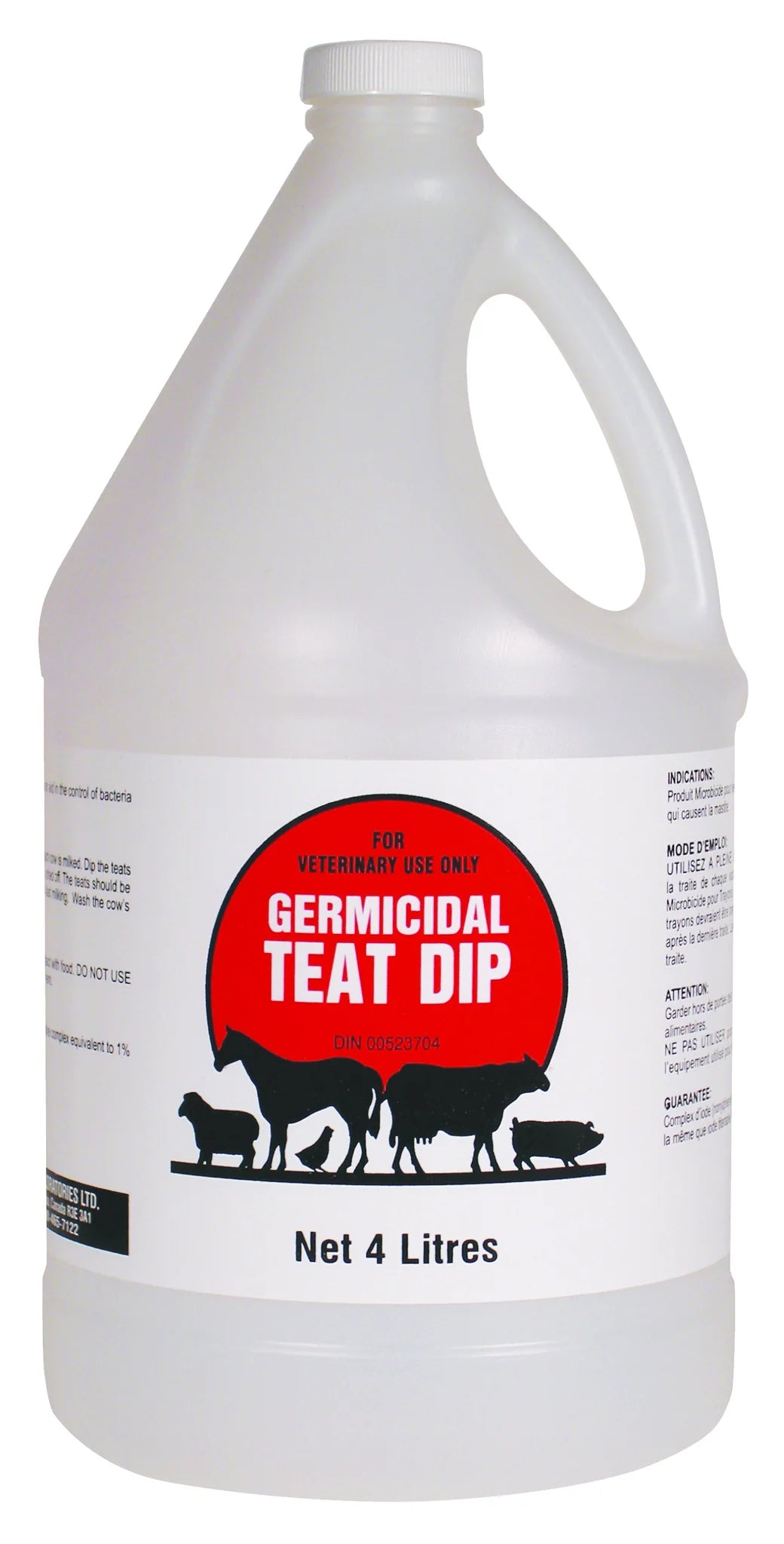 DVL Germicidal Teat Dip 4L